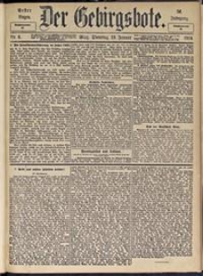 Der Gebirgsbote, 1904, nr 6 [19.01]
