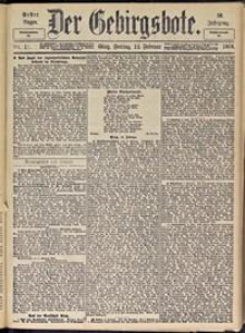 Der Gebirgsbote, 1904, nr 13 [12.02]