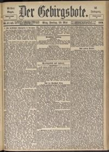 Der Gebirgsbote, 1904, nr 41/42 [20.05]