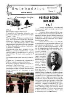 Świebodzice - Dzieje Miasta, 1999, nr [1] (15) [Dokument elektroniczny]