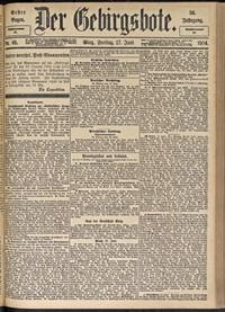 Der Gebirgsbote, 1904, nr 49 [17.06]