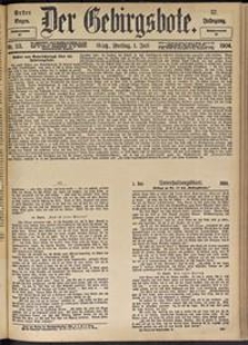 Der Gebirgsbote, 1904, nr 53 [1.07]