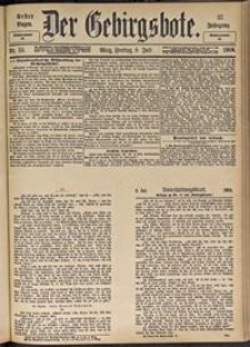 Der Gebirgsbote, 1904, nr 55 [8.07]