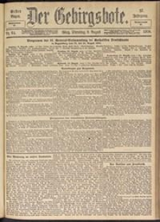 Der Gebirgsbote, 1904, nr 64 [9.08]