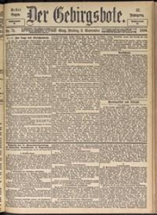 Der Gebirgsbote, 1904, nr 71 [2.09]