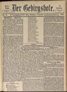 Der Gebirgsbote, 1904, nr 88 [1.11]