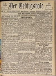 Der Gebirgsbote, 1904, nr 89 [4.11]