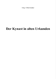 Der Kynast in alten Urkunden [Dokument elektroniczny]