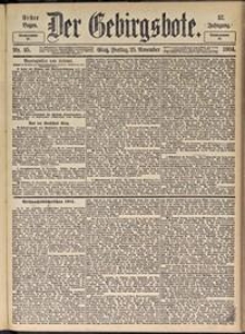 Der Gebirgsbote, 1904, nr 95 [25.11]
