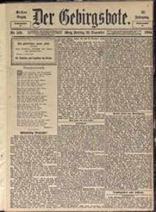 Der Gebirgsbote, 1904, nr 105 [30.12]