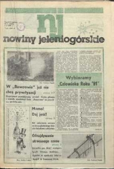 Nowiny Jeleniogórskie : tygodnik społeczny, [R. 35], 1992, nr 1 (1663)