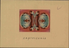 Collage, mozaika : wernisaż wystawy Piotra Wytulanego - zaproszenie [Dokument życia społecznego]