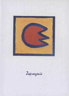 Zniewalająca wanilia : Marcin Harlender, wernisaż wystawy 13.01.2020 - zaproszenie [Dokument życia społecznego]