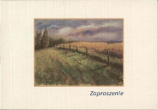 Cała jaskrawość : Marzena Grzeszczakowska - zaproszenie [Dokument życia społecznego]