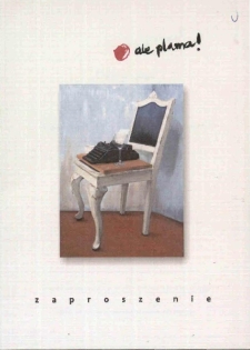 O! Krzesło! : wystawa malarstwa, 24 listopada 2016 [Dokument życia społecznego]