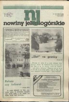 Nowiny Jeleniogórskie : tygodnik społeczny, [R. 35], 1992, nr 8 (1664!)