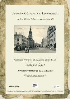 Jelenia Góra w Karkonoszach - plakat [Dokument życia społecznego]