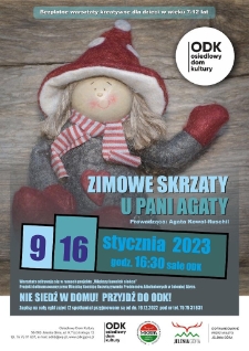 Zimowe skrzaty u pani Agaty- plakat [Dokument życia społecznego]
