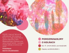 Porozmawiajmy o kolorach - plakat [Dokument życia społecznego]