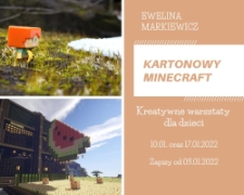 Kartonowy Minecraft - plakat [Dokument życia społecznego]