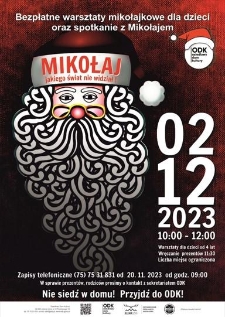 Mikołaj jakiego świat nie widział!- plakat [Dokument życia społecznego]