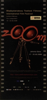 Międzynarodowy Festiwal Filmowy Zoom - Zbliżenia - ulotka [Dokument życia społecznego]