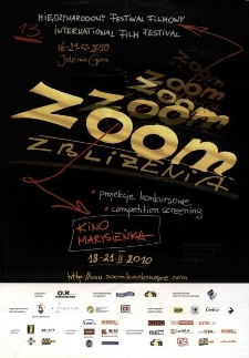 13. Międzynarodowy Festiwal Filmowy Zoom - Zbliżenia - plakat [Dokument życia społecznego]