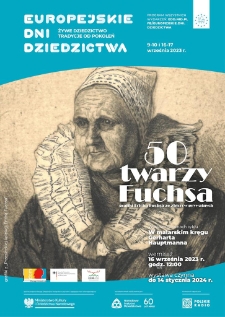 50 twarzy Fuchsa : grafiki ze zbiorów prywatnych - plakat [Dokument życia społecznego]