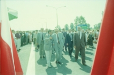 Jędrzychowice : Otwarcie przejścia granicznego (fot. 1) [Dokument ikonograficzny]