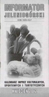 Informator Jeleniogórski, 2012, kwiecień
