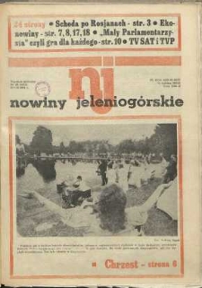 Nowiny Jeleniogórskie : tygodnik społeczny, [R. 34], 1991, nr 30 (1641)