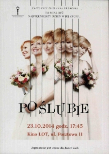 Po ślubie - zaproszenie [Dokument życia społecznego]