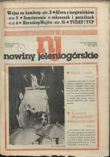Nowiny Jeleniogórskie : tygodnik społeczny, [R. 34], 1991, nr 32 (1643)