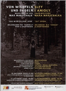 Elfy i anioły : Teatr muzyczny Maxa Marschalka - plakat [Dokument życia społecznego]