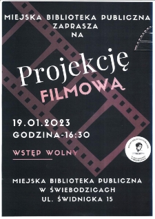 Projekcja Filmowa - plakat [Dokument życia społecznego]