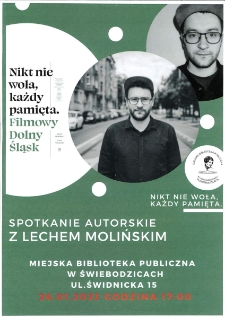 Nikt nie woła, każdy pamięta - plakat [Dokument życia społecznego]