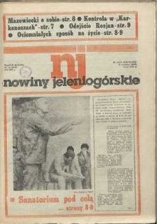 Nowiny Jeleniogórskie : tygodnik społeczny, [R. 34], 1991, nr 41 (1652)