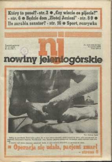 Nowiny Jeleniogórskie : tygodnik społeczny, [R. 34], 1991, nr 47 (1658)
