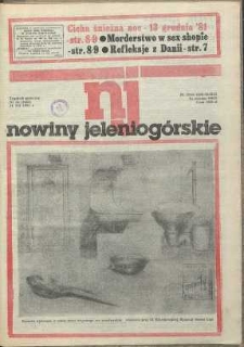 Nowiny Jeleniog&oacute;rskie : tygodnik społeczny, [R. 34], 1991, nr 50 (1661)