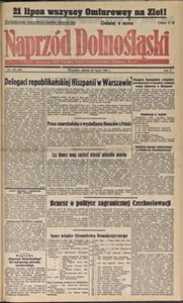 Naprzód Dolnośląski : dziennik W[ojewódzkiego] K[omitetu] Polskiej Partii Socjalistycznej Dolnego Śląska, 1946, nr 132 [20.07]