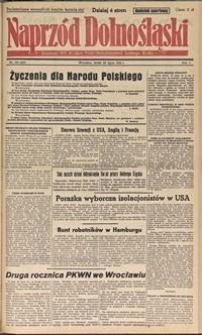 Naprz&oacute;d Dolnośląski : dziennik W[ojew&oacute;dzkiego] K[omitetu] Polskiej Partii Socjalistycznej Dolnego Śląska, 1946, nr 134 [24.07]