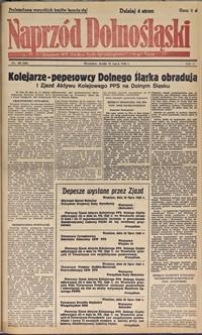 Naprz&oacute;d Dolnośląski : dziennik W[ojew&oacute;dzkiego] K[omitetu] Polskiej Partii Socjalistycznej Dolnego Śląska, 1946, nr 140 [31.07]