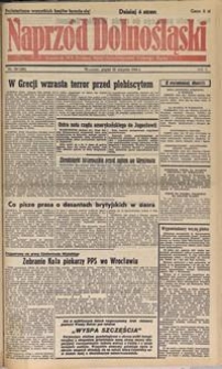 Naprzód Dolnośląski : dziennik W[ojewódzkiego] K[omitetu] Polskiej Partii Socjalistycznej Dolnego Śląska, 1946, nr 159 [23.08]
