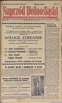 Naprzód Dolnośląski : dziennik W[ojewódzkiego] K[omitetu] Polskiej Partii Socjalistycznej Dolnego Śląska, 1946, nr 174 [10.09]