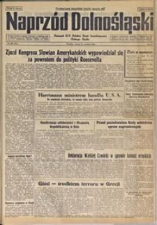 Naprzód Dolnośląski : dziennik W[ojewódzkiego] K[omitetu] Polskiej Partii Socjalistycznej Dolnego Śląska, 1946, nr 186 [24.09]