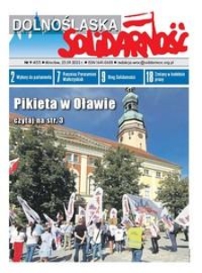 Dolnośląska Solidarność, 2023, nr 9 (457)