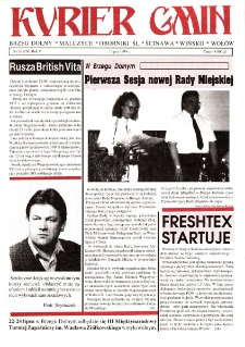 Kurier Gmin, 1994, nr 26 [1 lipca] [Dokument elektroniczny]