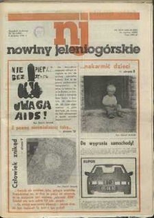 Nowiny Jeleniogórskie : tygodnik społeczny, [R. 35], 1992, nr 32 (1686!)