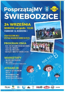 PosprzątajMY Świebodzice - plakat [Dokument życia społecznego]