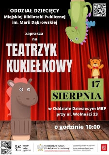 Teatrzyk kukiełkowy - plakat [Dokument życia społecznego]